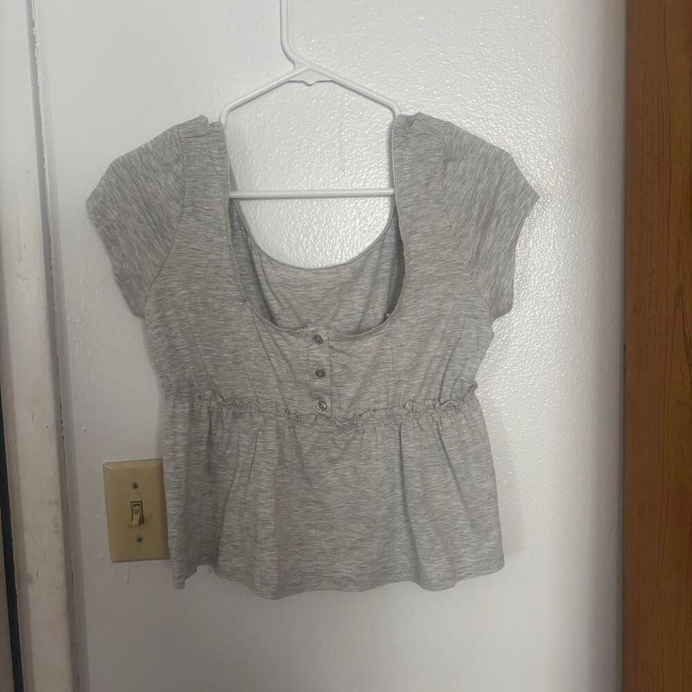 No-boundaries Women's Grey Blouse